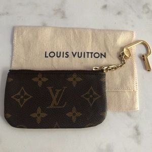 Louis Vuitton Card Key Holder (Authentic)